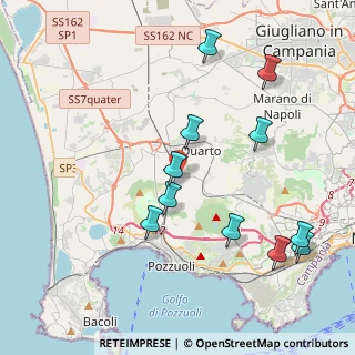 Mappa Via Provinciale per Pianura, 80078 Pozzuoli NA, Italia (4.65818)