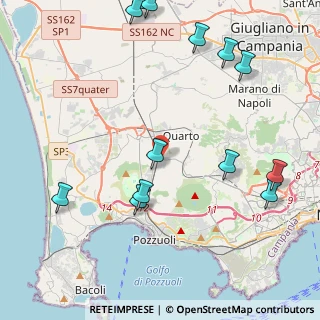 Mappa Via Provinciale per Pianura, 80078 Pozzuoli NA, Italia (5.79538)