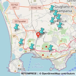 Mappa Via Provinciale per Pianura, 80078 Pozzuoli NA, Italia (4.51818)