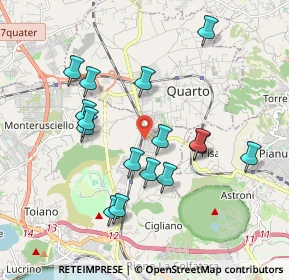 Mappa Zona Industriale San Martino, 80078 Pozzuoli NA, Italia (1.94688)
