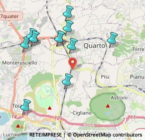Mappa Zona Industriale San Martino, 80078 Pozzuoli NA, Italia (2.32833)
