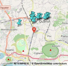Mappa Zona Industriale San Martino, 80078 Pozzuoli NA, Italia (1.72438)