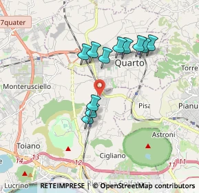 Mappa Zona Industriale San Martino, 80078 Pozzuoli NA, Italia (1.67545)