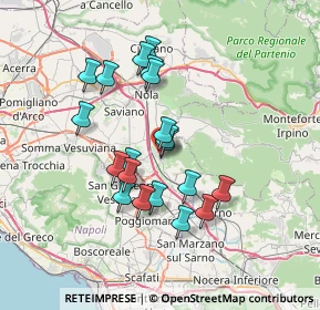 Mappa Via Frauleto, 80036 Palma Campania NA, Italia (6.4705)