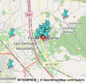 Mappa Via Frauleto, 80036 Palma Campania NA, Italia (1.415)