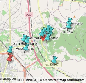 Mappa Via Frauleto, 80036 Palma Campania NA, Italia (1.84923)