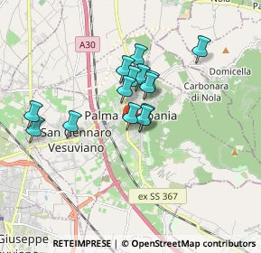 Mappa Via Frauleto, 80036 Palma Campania NA, Italia (1.44643)