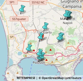 Mappa Strada Provinciale per Pianura, 80078 Pozzuoli NA, Italia (4.44071)