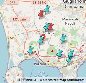 Mappa Strada Provinciale per Pianura, 80078 Pozzuoli NA, Italia (3.75455)