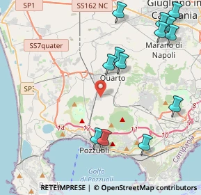 Mappa Strada Provinciale per Pianura, 80078 Pozzuoli NA, Italia (5.41615)