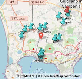 Mappa Strada Provinciale per Pianura, 80078 Pozzuoli NA, Italia (3.92438)