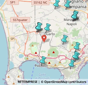 Mappa Strada Provinciale per Pianura, 80078 Pozzuoli NA, Italia (5.34125)