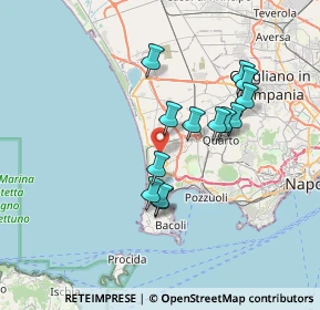 Mappa Via Monte Nuovo Licola Patria, 80078 Pozzuoli NA, Italia (6.53154)