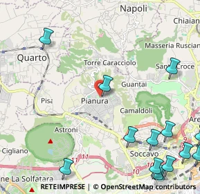 Mappa Via Francesco Flora, 80126 Napoli NA, Italia (3.8785)