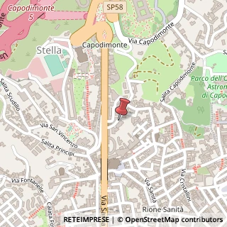 Mappa Via Luca Samuele Cagnazzi, 29, 80136 Napoli, Napoli (Campania)