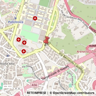 Mappa Via Antonino D'Antona, 44, 80128 Napoli, Napoli (Campania)