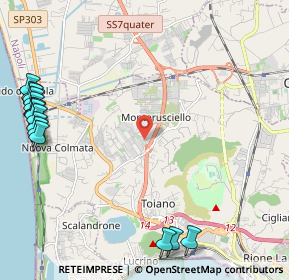 Mappa Via Carlo Carrà, 80078 Monterusciello NA, Italia (3.39333)