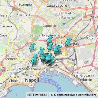 Mappa Via Pietro Giannone, 80141 Napoli NA, Italia (1.3945)