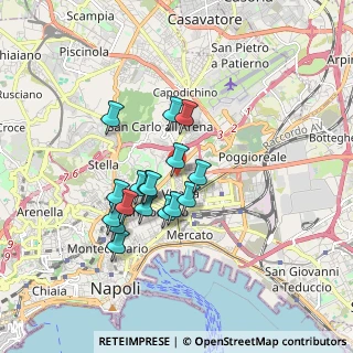 Mappa Via Pietro Giannone, 80141 Napoli NA, Italia (1.51882)