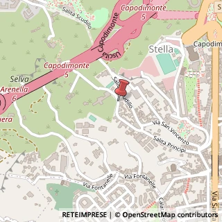 Mappa Via Giuseppe Buonomo, 96, 80136 Napoli, Napoli (Campania)