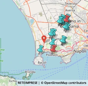 Mappa Via M. Sironi, 80078 Pozzuoli NA, Italia (7.3325)