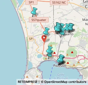 Mappa Via M. Sironi, 80078 Pozzuoli NA, Italia (3.9495)