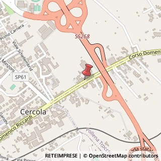 Mappa Corso D. Riccardi, 256, 80040 Cercola, Napoli (Campania)
