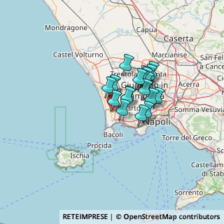 Mappa Via Coste di Cuma, 80078 Monterusciello NA, Italia (9.2295)