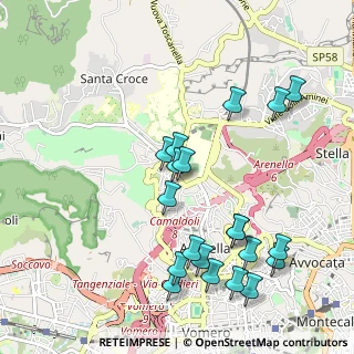Mappa Via Sementini Antonio Luigi, 80131 Napoli NA, Italia (1.176)
