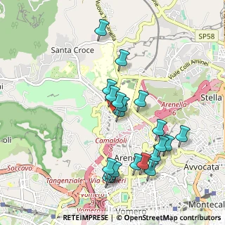 Mappa Via Sementini Antonio Luigi, 80131 Napoli NA, Italia (1.0365)
