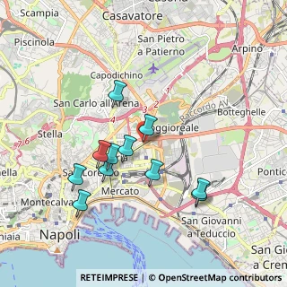 Mappa Piazza Cenni E., 80143 Napoli NA, Italia (1.84182)