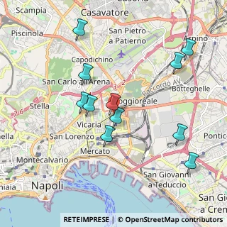 Mappa Piazza Cenni E., 80143 Napoli NA, Italia (2.09909)
