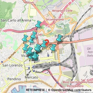 Mappa Via Nuova Poggioreale, 80141 Napoli NA, Italia (0.8225)