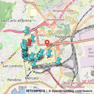 Mappa Via Nuova Poggioreale, 80141 Napoli NA, Italia (1.0715)