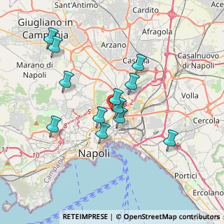 Mappa Via Macedonio Melloni, 80147 Napoli NA, Italia (3.49417)