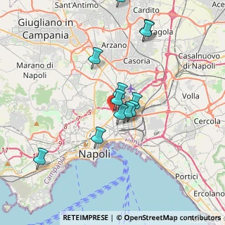 Mappa Via Macedonio Melloni, 80147 Napoli NA, Italia (3.55)