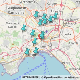 Mappa Via Macedonio Melloni, 80147 Napoli NA, Italia (3.34154)