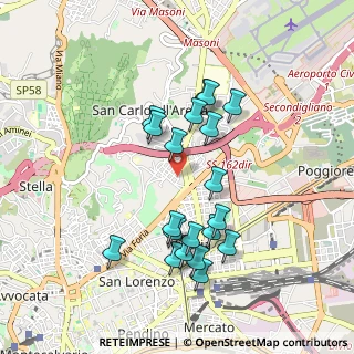 Mappa Via Macedonio Melloni, 80147 Napoli NA, Italia (0.9425)