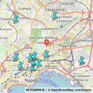 Mappa Via Macedonio Melloni, 80147 Napoli NA, Italia (2.83636)
