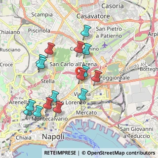 Mappa Via Macedonio Melloni, 80147 Napoli NA, Italia (2.10125)