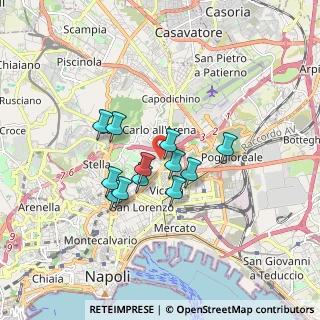 Mappa Via Macedonio Melloni, 80147 Napoli NA, Italia (1.37167)