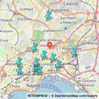 Mappa Via Macedonio Melloni, 80147 Napoli NA, Italia (2.38417)