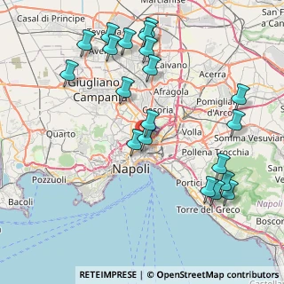 Mappa Via Macedonio Melloni, 80147 Napoli NA, Italia (9.962)