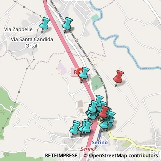 Mappa Zona Industriale Pescarole, 83028 Serino AV, Italia (0.66207)