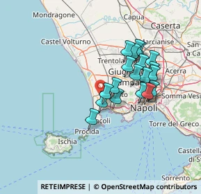 Mappa Via Giuseppe Pagano, 80078 Pozzuoli NA, Italia (12.395)