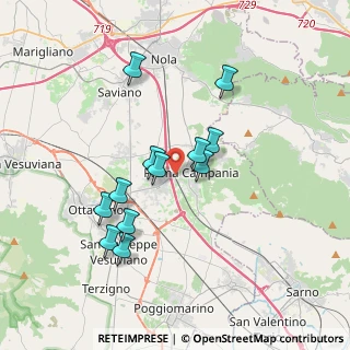 Mappa Traversa Cimitero, 80040 San Gennaro Vesuviano NA, Italia (3.44583)