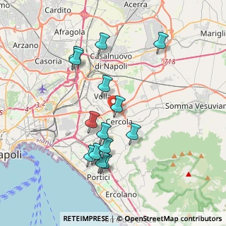 Mappa Centro Commerciale Le Ginestre, 80040 Volla NA, Italia (3.90857)