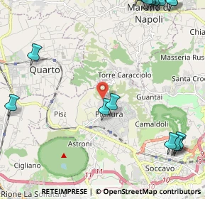 Mappa Via Giuseppe Occhialini, 80126 Napoli NA, Italia (3.58647)