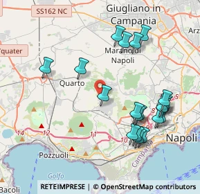 Mappa Via Giuseppe Occhialini, 80126 Napoli NA, Italia (4.5005)