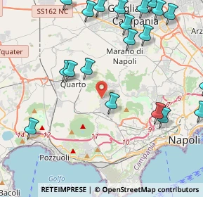 Mappa Via Giuseppe Occhialini, 80126 Napoli NA, Italia (5.8715)